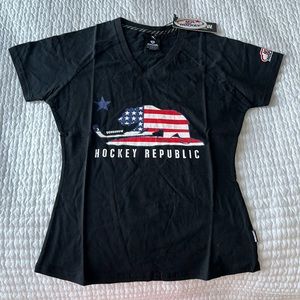 NWT women's hockey t shirt